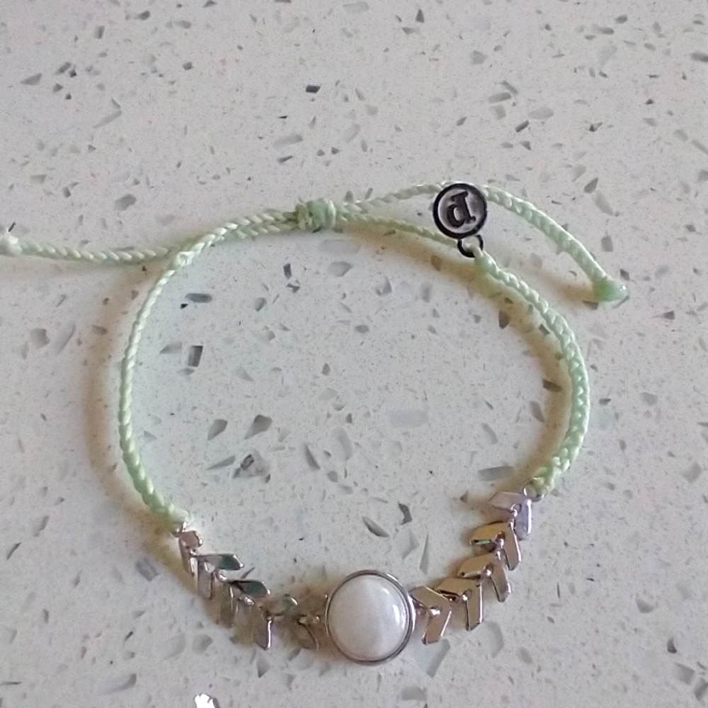 Pura vida moonstone bracelet from "Stormy Seas" pack... discontinued